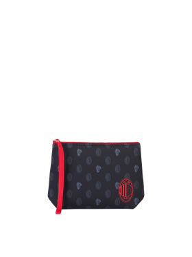 Aline scuba pochette with Milan print | AC MILAN SPECIAL EDITION - MC2 Saint Barth
