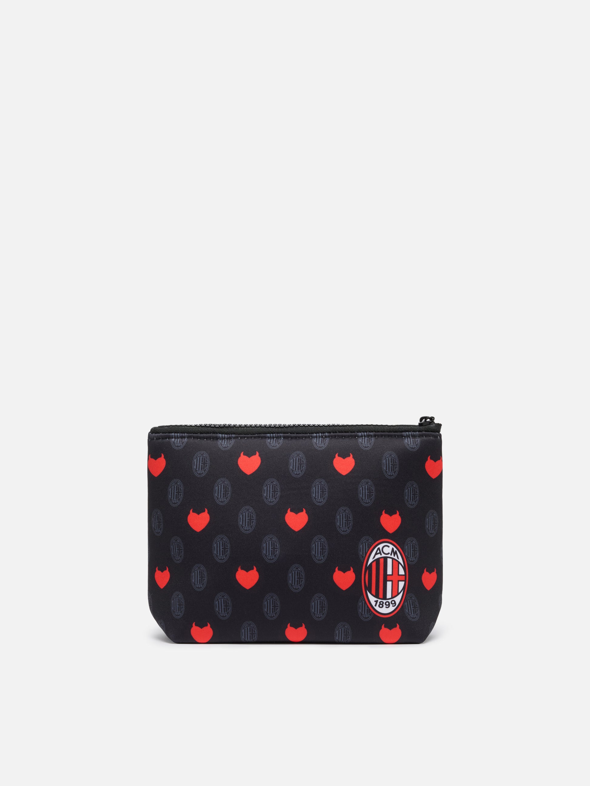 Aline scuba pochette with Milan print | AC MILAN SPECIAL EDITION - MC2 Saint Barth