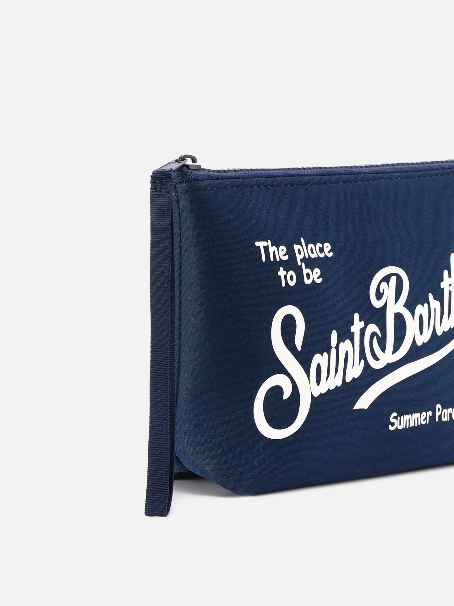 Marineblaue Scuba Pochette 