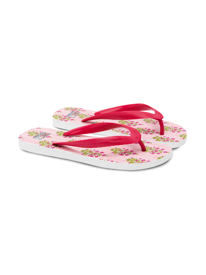 Alma flip flops with flower print - MC2 Saint Barth