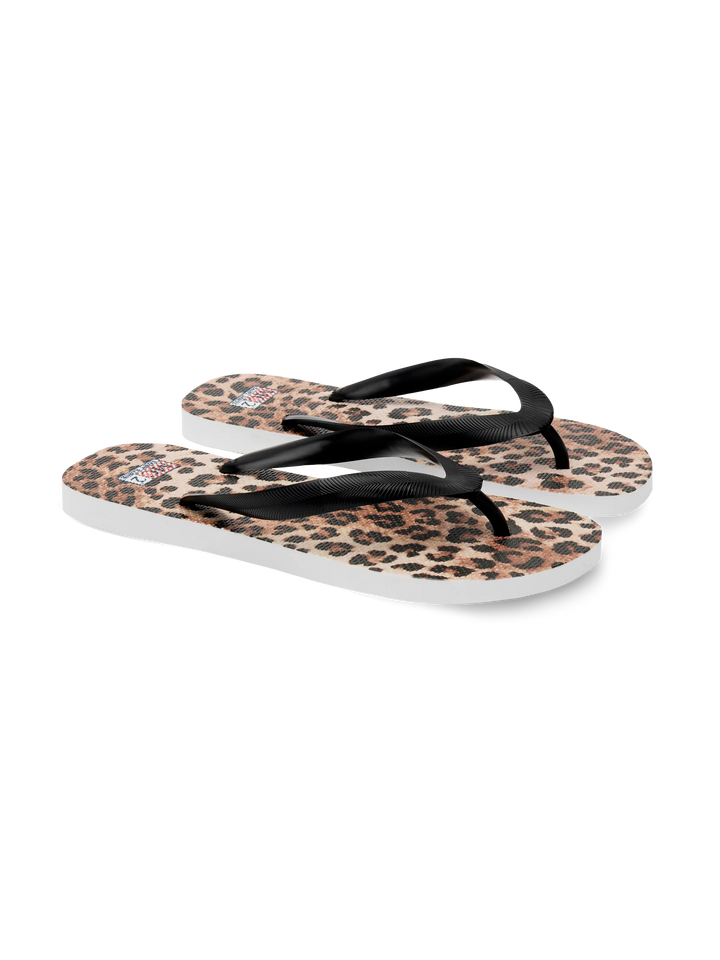 Alma flip flops with animalier print - MC2 Saint Barth