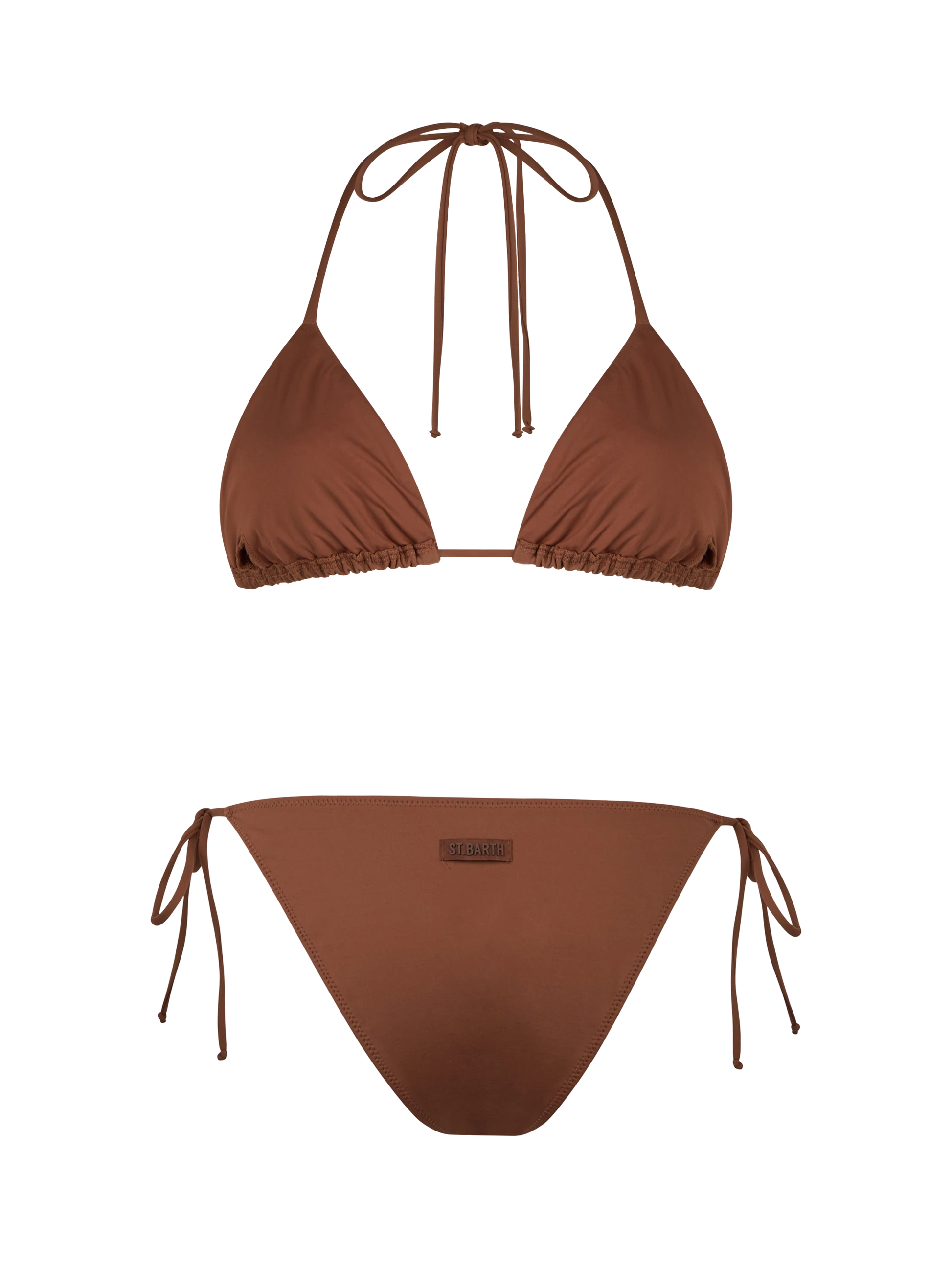 Woman triangle bikini Annabelle Virgo with rhinestones - MC2 Saint Barth