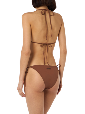 Woman triangle bikini Annabelle Virgo with rhinestones - MC2 Saint Barth