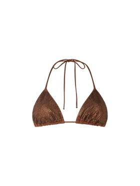 Woman triangle top swimsuit Annabelle with rhinestones - MC2 Saint Barth