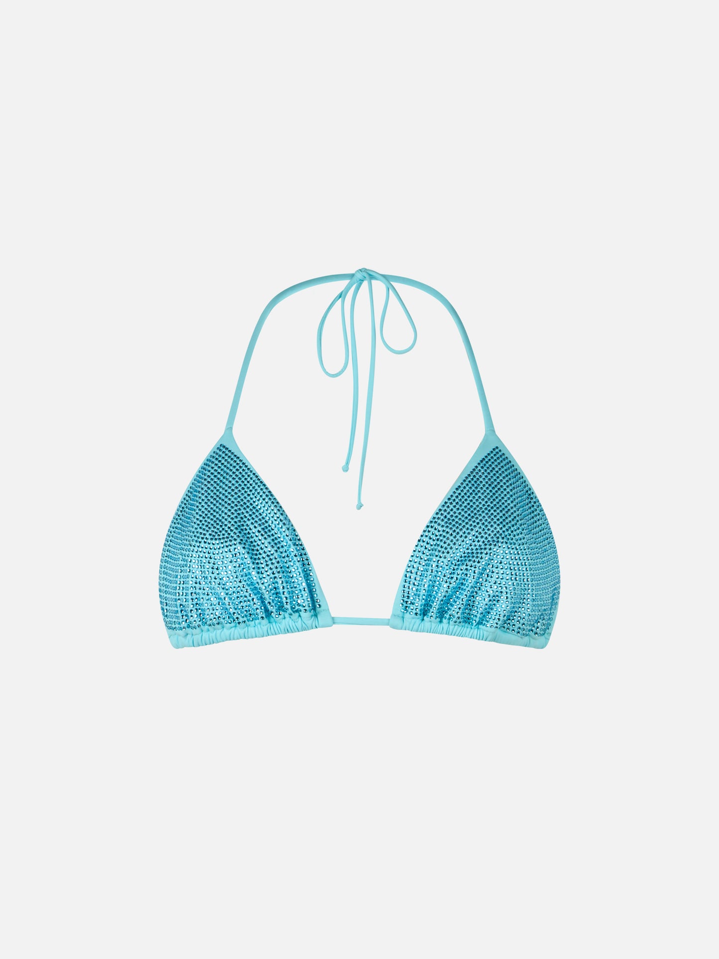 Woman triangle top swimsuit Annabelle with rhinestones - MC2 Saint Barth