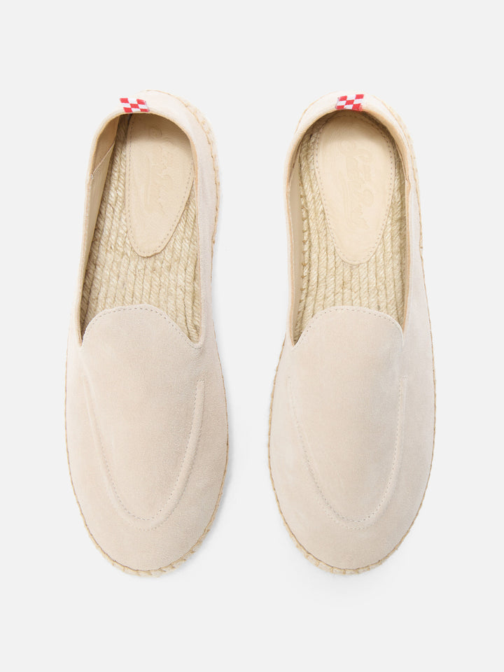 Armand light beige suede espadrilles