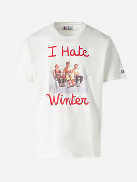 T-shirt Arnott I hate winter 