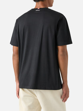 Schwarzes T-Shirt aus Arnott Baumwolle mit Only Cash-Stickerei | Special edition 