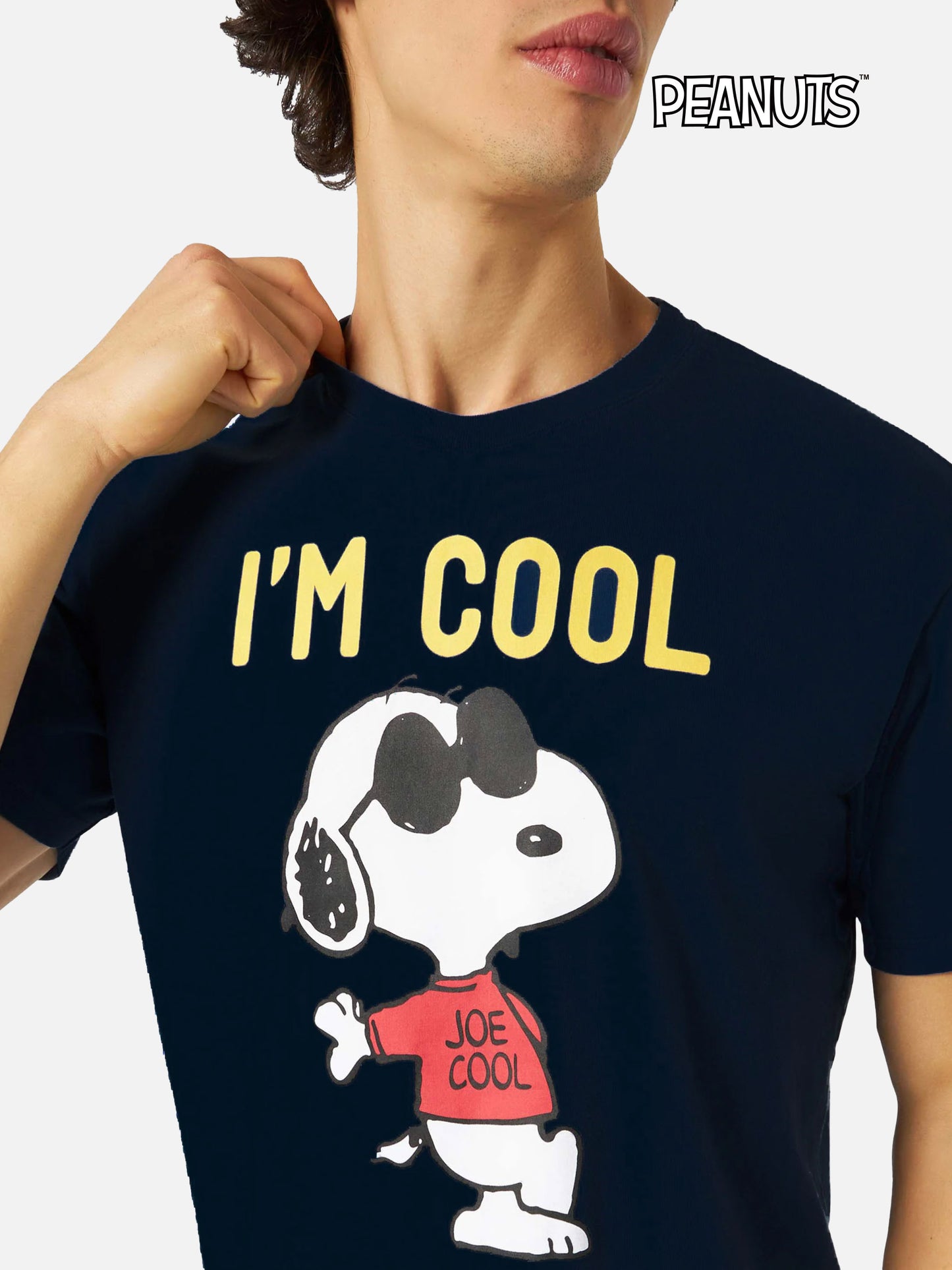 Herren T-Shirt Snoopy I'm cool Aufdruck | Peanuts™ Sonderausgabe