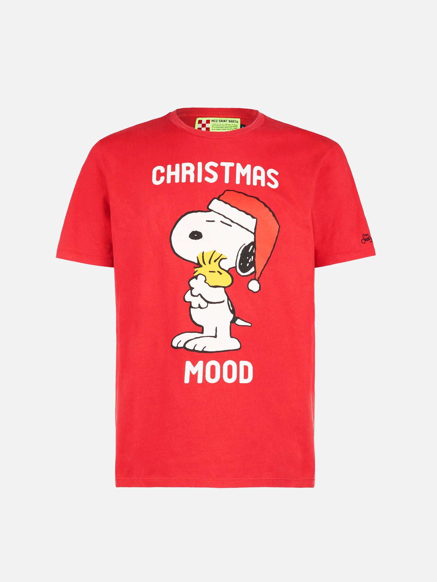 Herren-T-Shirt aus schwerer Baumwolle mit Snoopy-Aufdruck | Peanuts™ Sonderausgabe