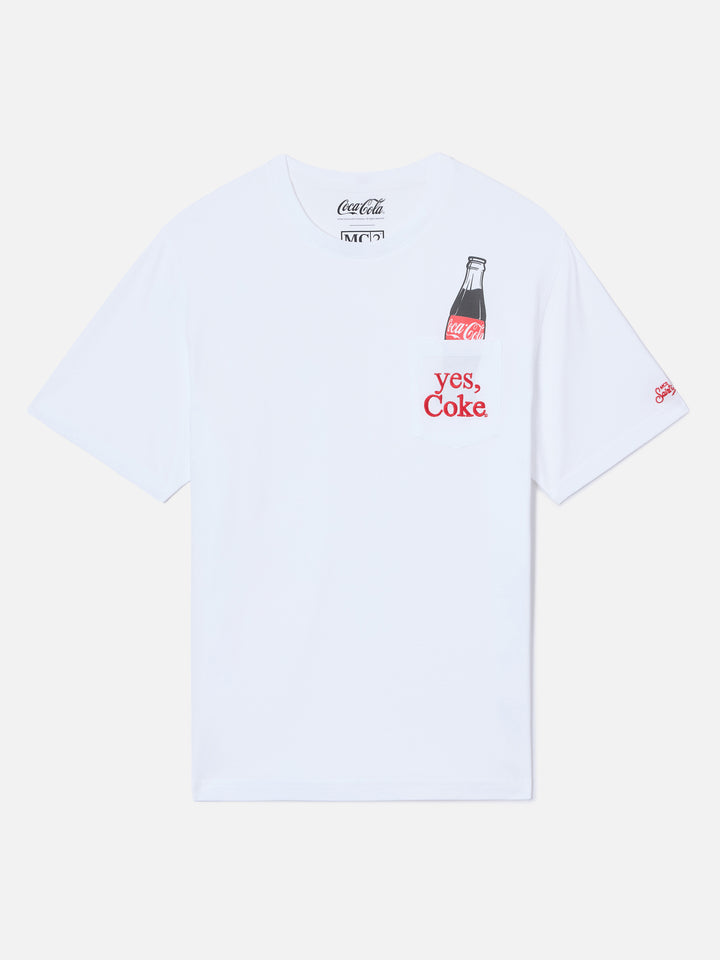 White Austin t-shirt with Yes, Coke print | Special Edition