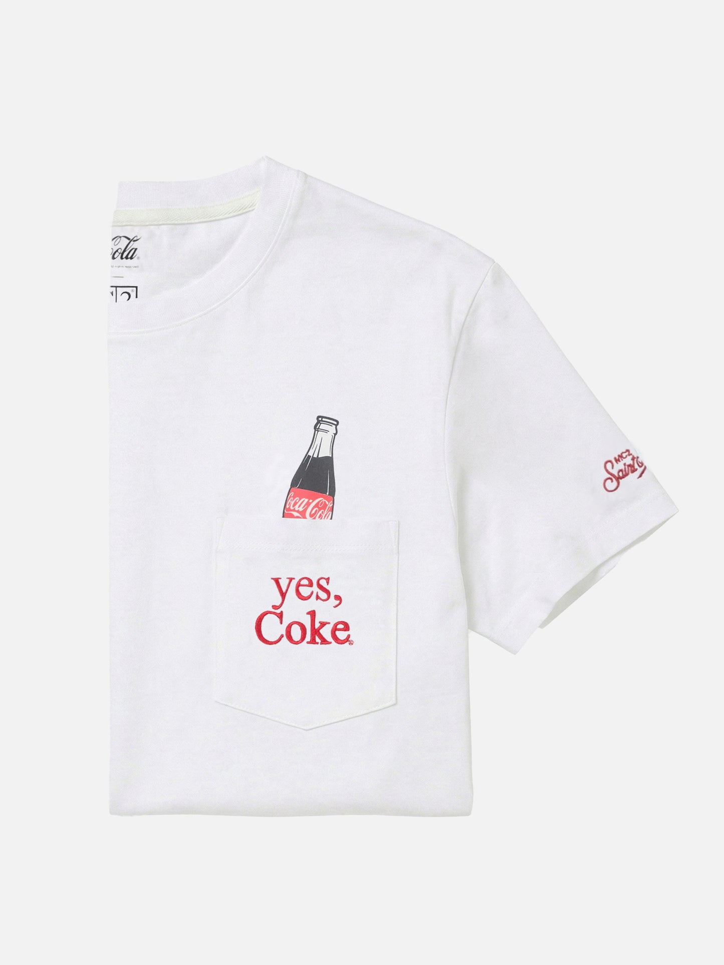 Camiseta Austin blanca con estampado Yes, Coke | Edición Especial 