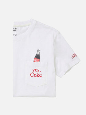 Camiseta Austin blanca con estampado Yes, Coke | Edición Especial 