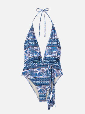 Costume intero Axelle con stampa gipsy