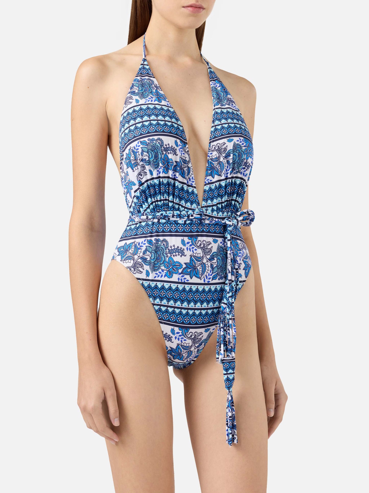 Costume intero Axelle con stampa gipsy