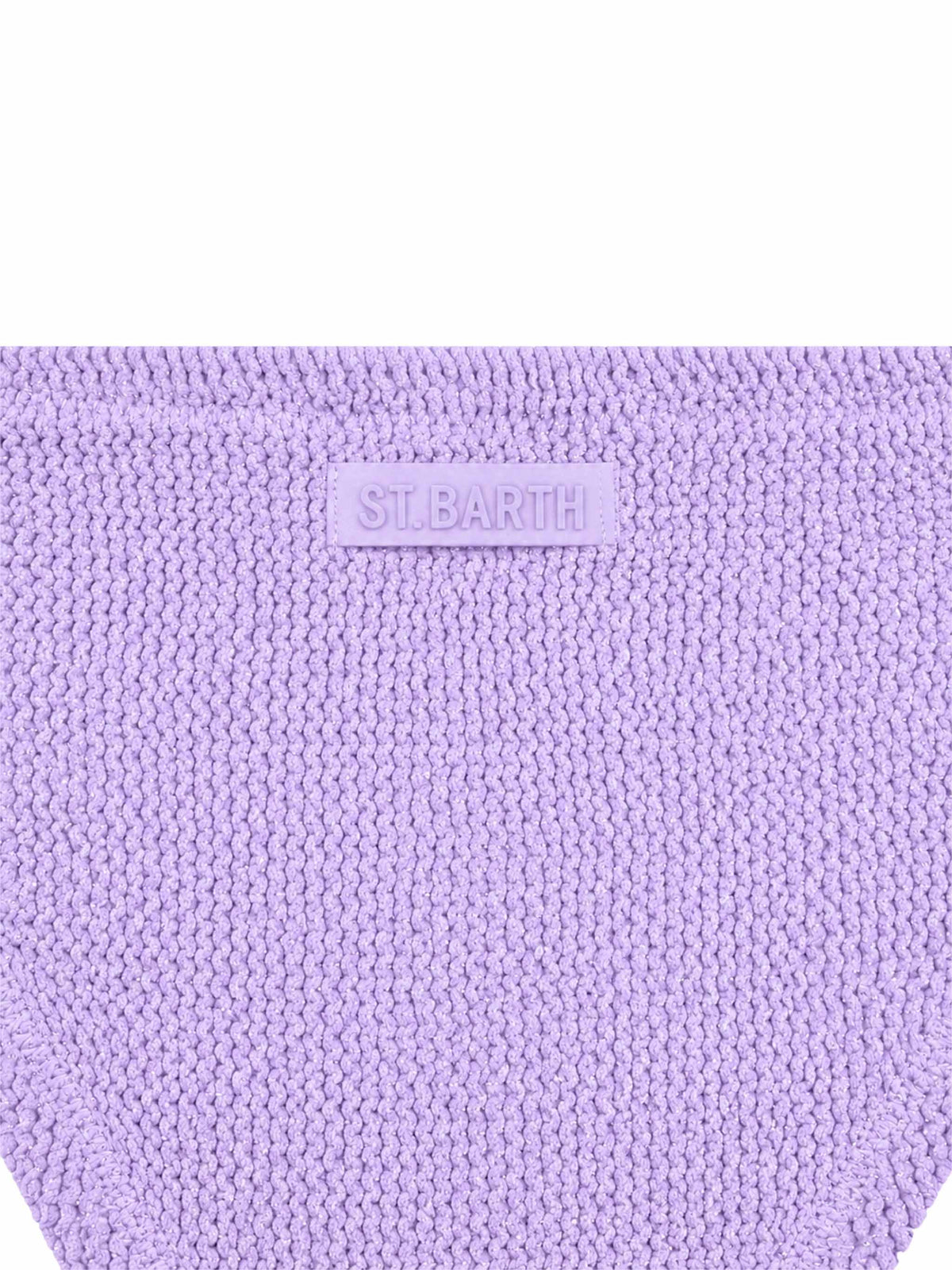 Bikini bralette classique effet froissé lilas Baker 
