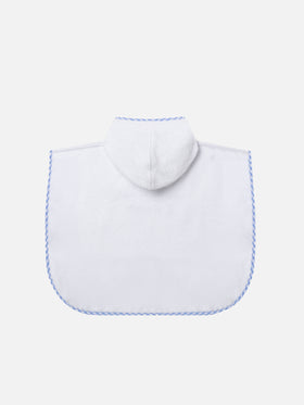 Cotton terry bathrobe with Un bagnetto e torno embroidery - MC2 Saint Barth