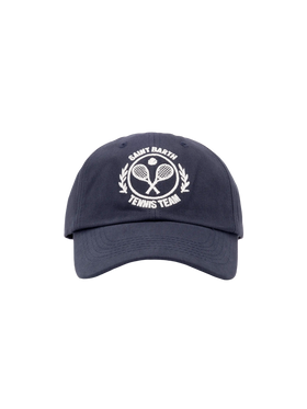 Baseball navy blue cotton cap with embroidery | AUSTRALIAN SPECIAL EDITION - MC2 Saint Barth