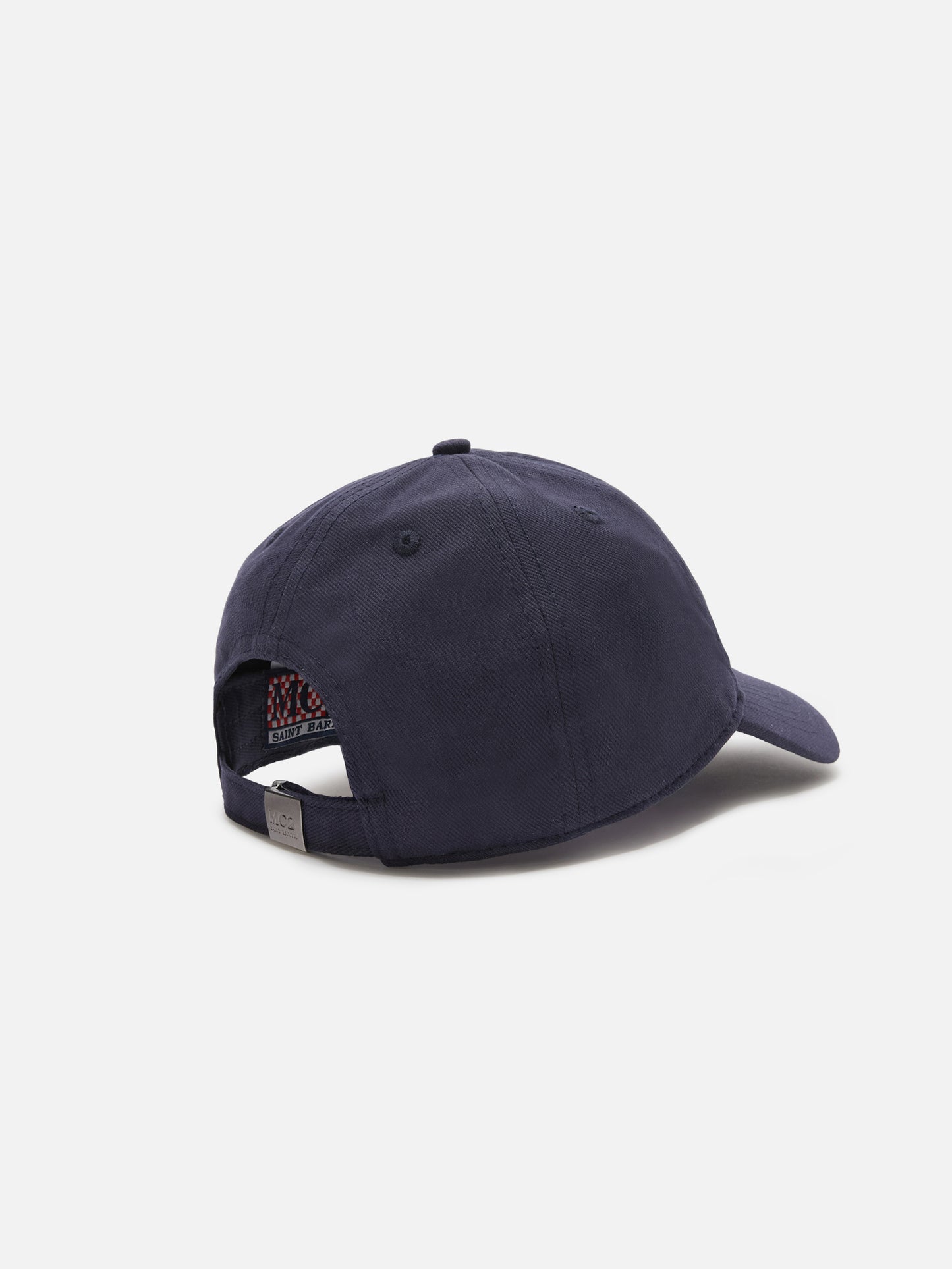 Baseball cap with visor in blue cotton with embroidery| Special Edition