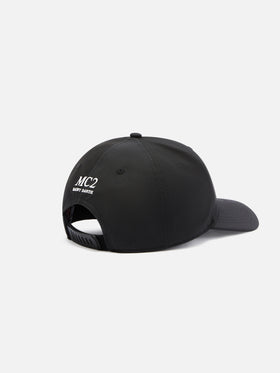 Schwarze Baseballkappe mit Schirm und Cigarette-Stickerei | CIGARETTE SPECIAL EDITION 