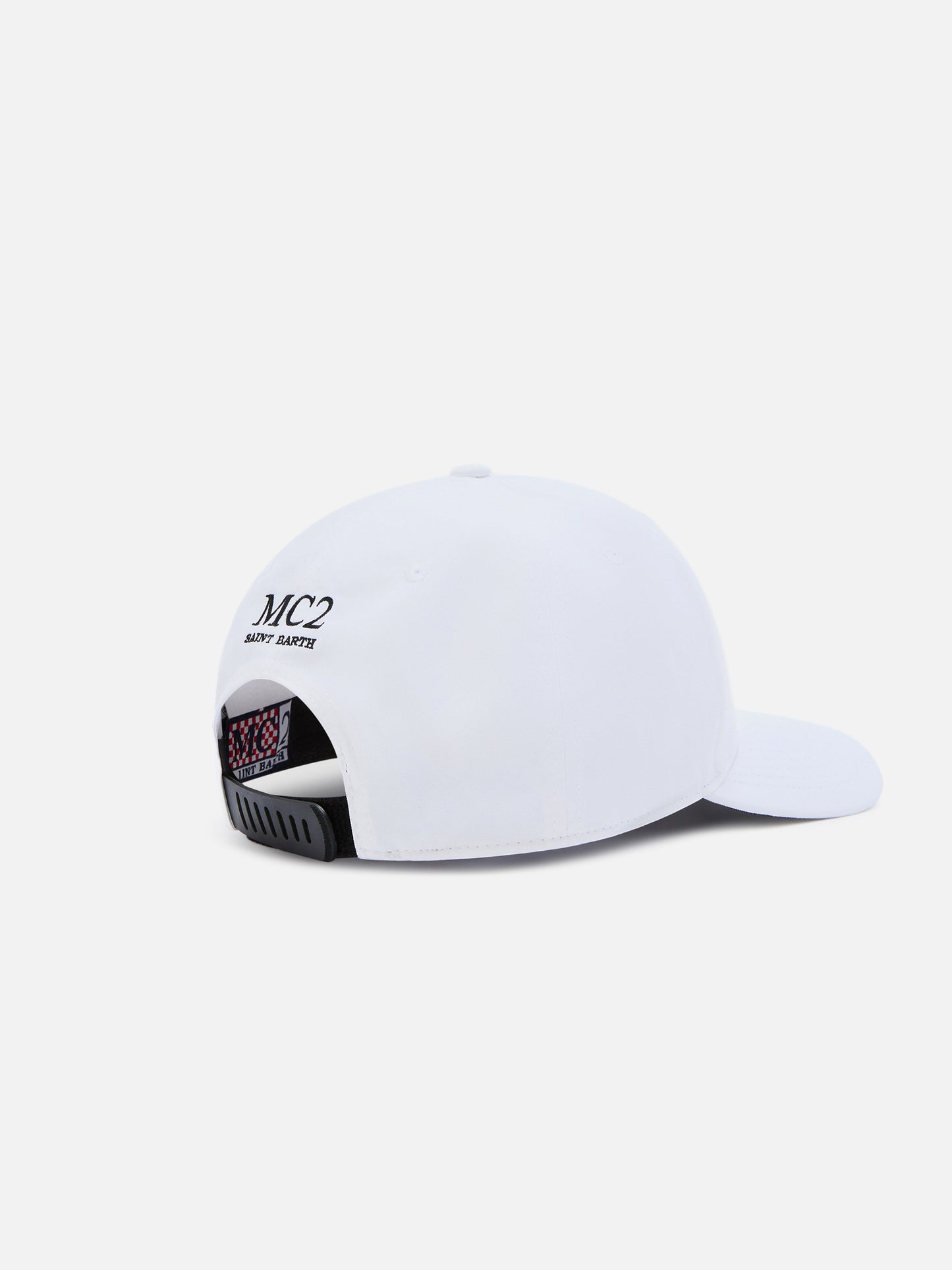 Weiße Baseballkappe mit Schirm und Cigarette-Stickerei | CIGARETTE SPECIAL EDITION 