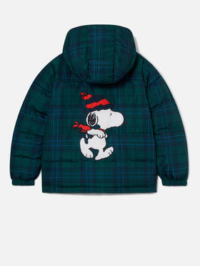 Green Baxter jacket with back Snoopy print | Special edition