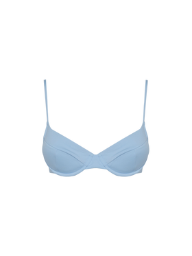 Bea underwired light blue bralette - MC2 Saint Barth