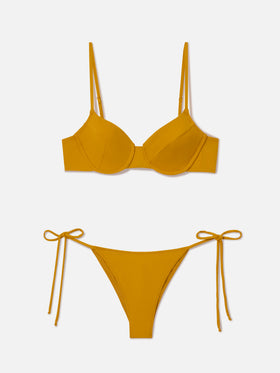 Bikini bralette à armatures Bea Marielle ocre 