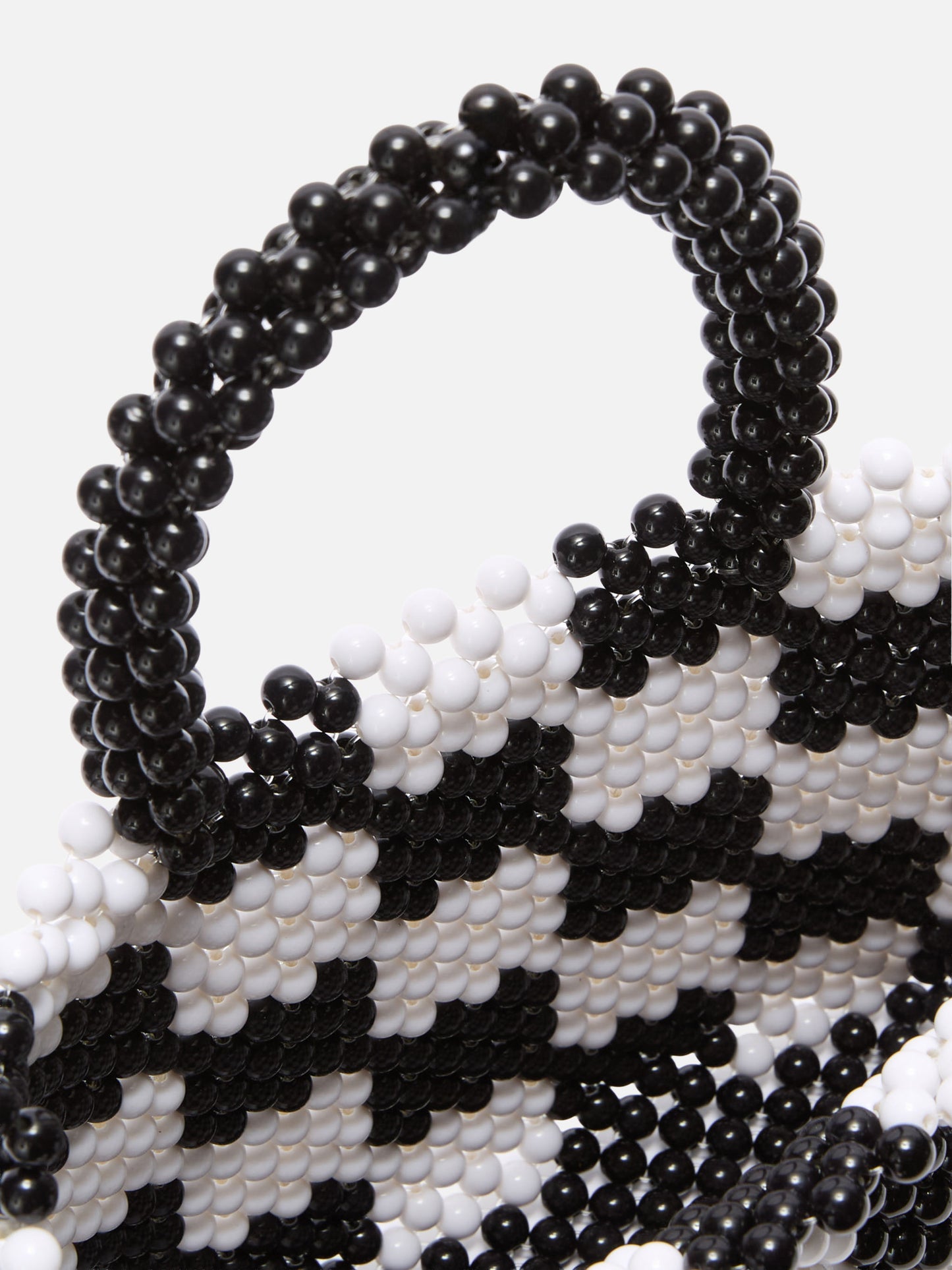 Borsa piccola con perline multicolor