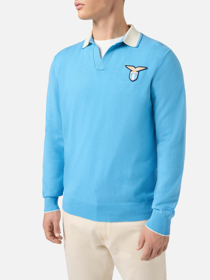 Polo in maglia Belmont Light con patch Lazio | SS LAZIO SPECIAL EDITON