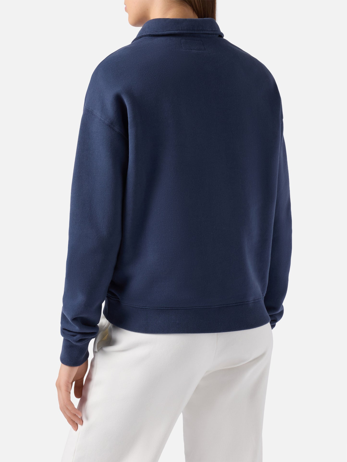 Felpa Berenice blu con ricamo Saint Barth Sport Club