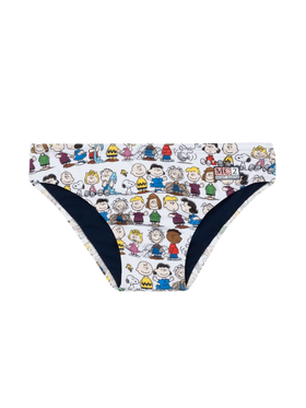 Boy swim briefs Billy with Peanuts team print | SNOOPY PEANUTS® SPECIAL EDITION - MC2 Saint Barth