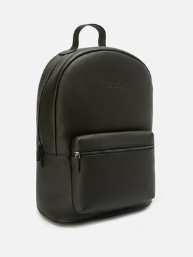Zaino Backpack in pelle nera