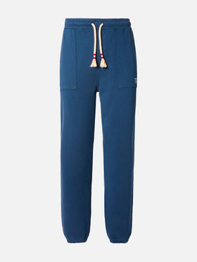Blue mélange track pants Bolt