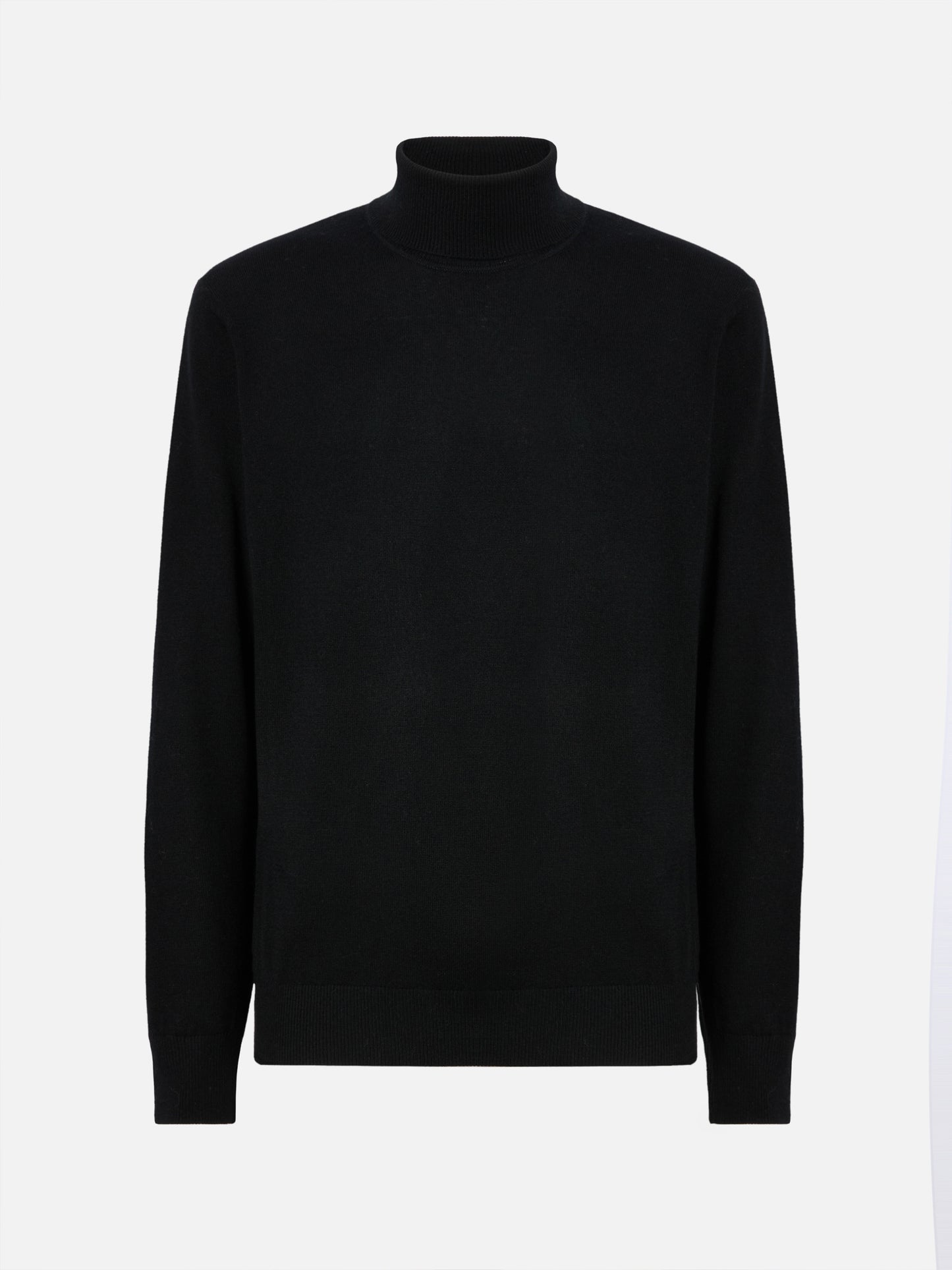 Black merinocash turtleneck Bond