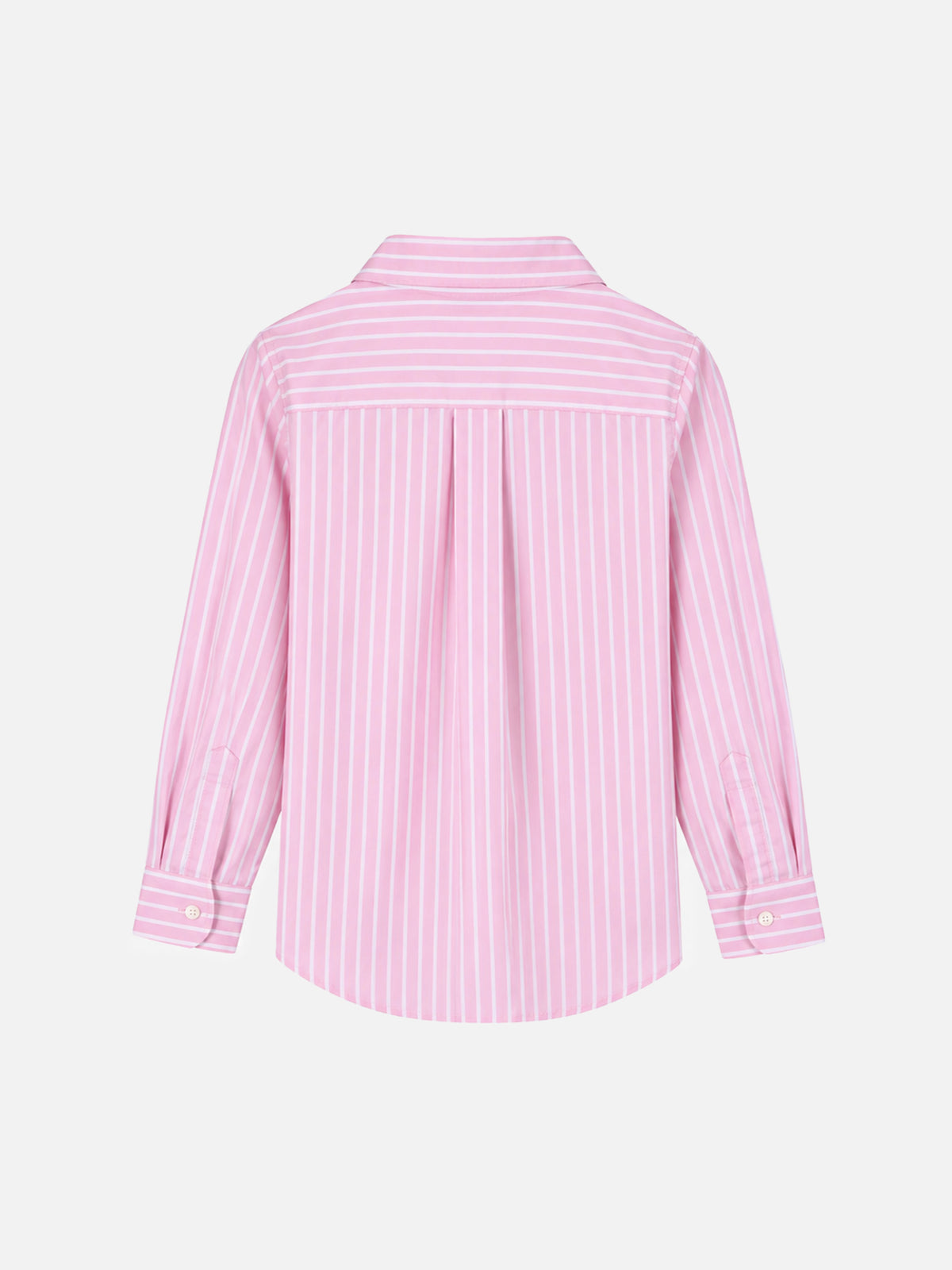 Surchemise en coton à imprimé rayé pour fille Mini Brigitte 
