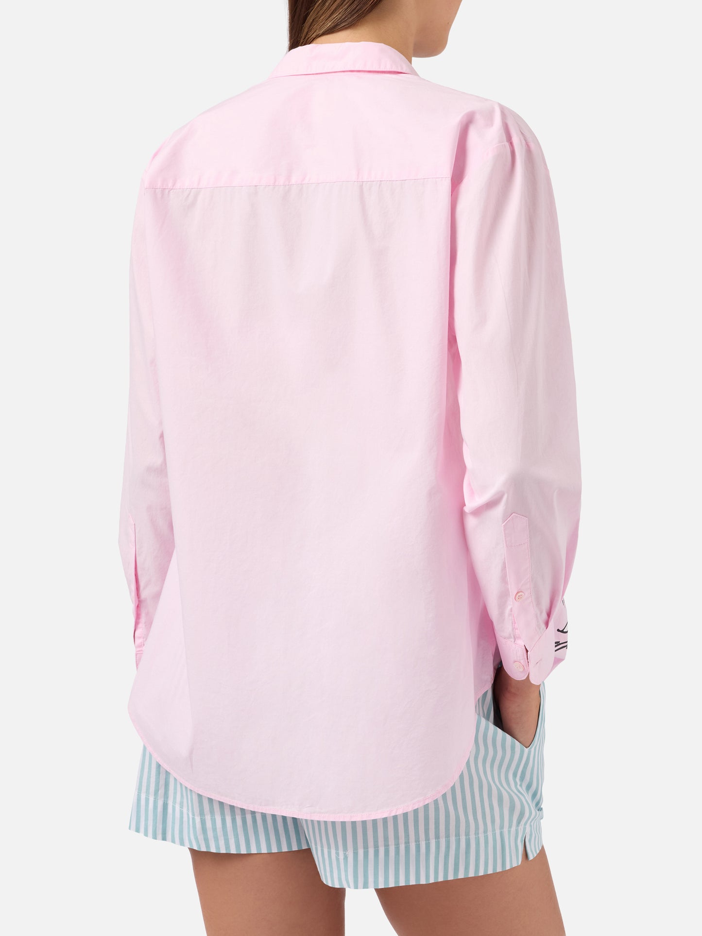 Pink Brigitte shirt with Snoopy and Lucy print | Special Edition