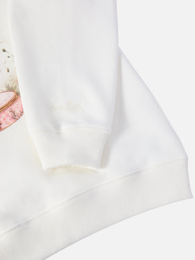 Briony crewneck sweatshirt with bunny print