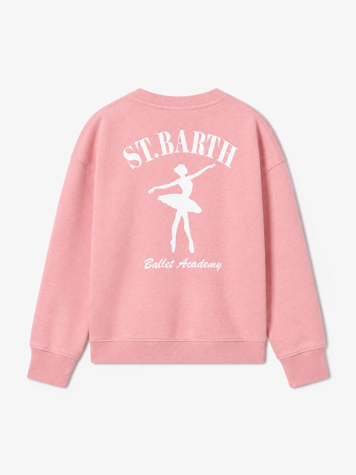 Mädchen-Sweatshirt mit Rundhalsausschnitt Briony mit St. Barth ballet academy-Print 