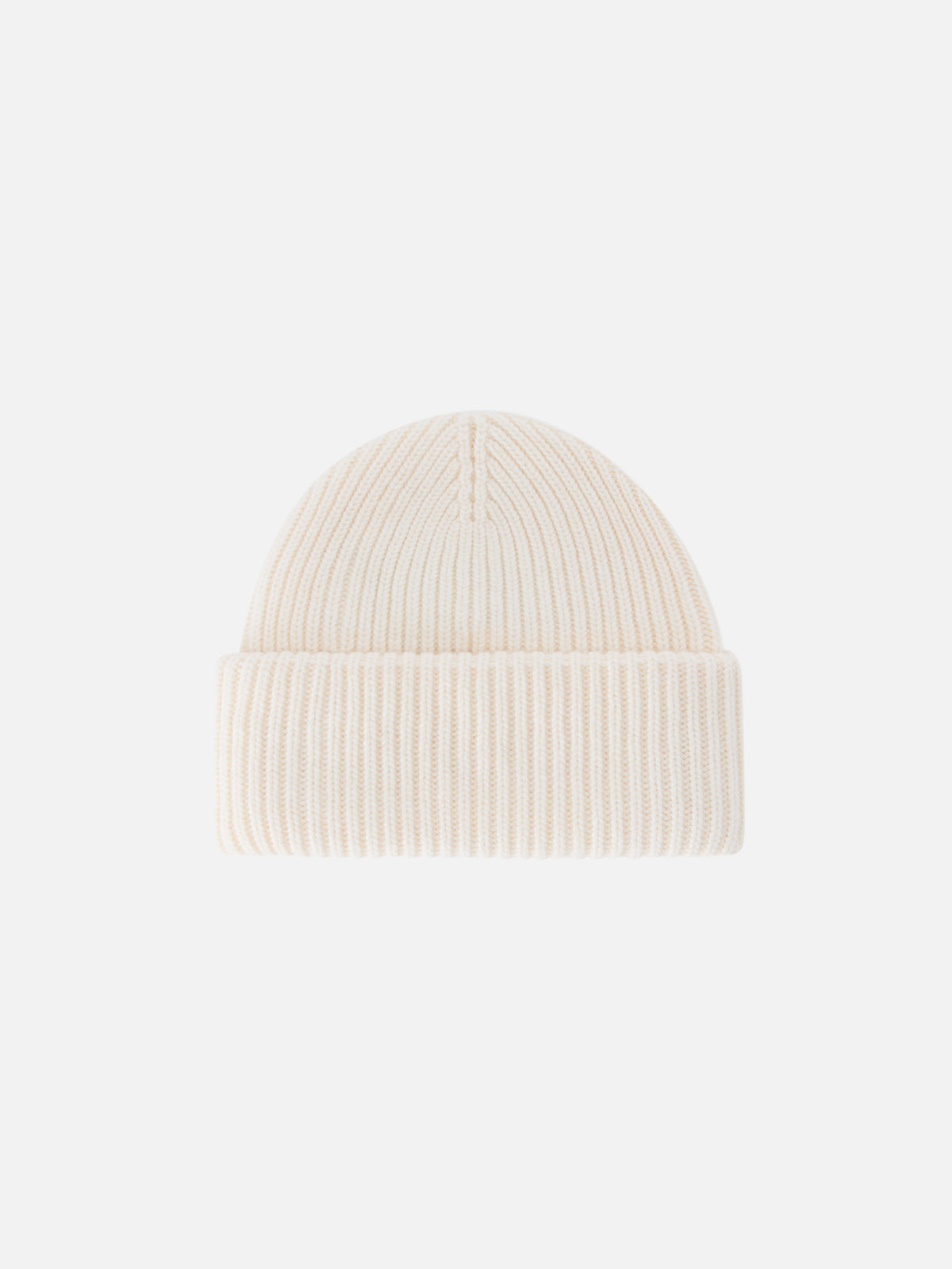 Off-white-Beanie Berry mit Logo-Patch 
