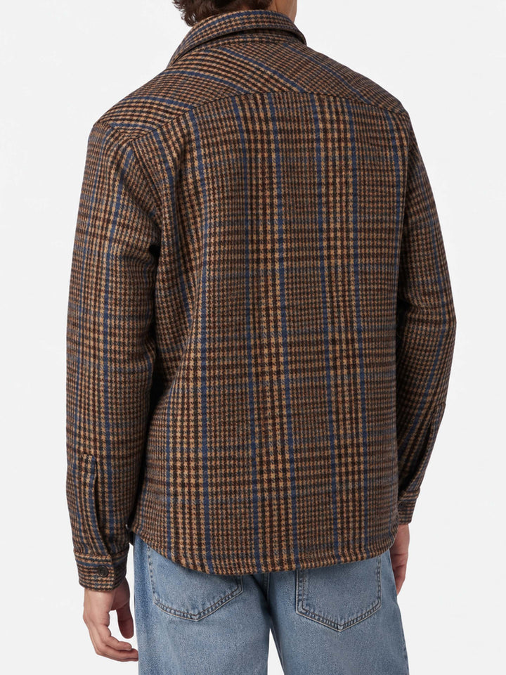Burton Prince of Wales overshirt with patches