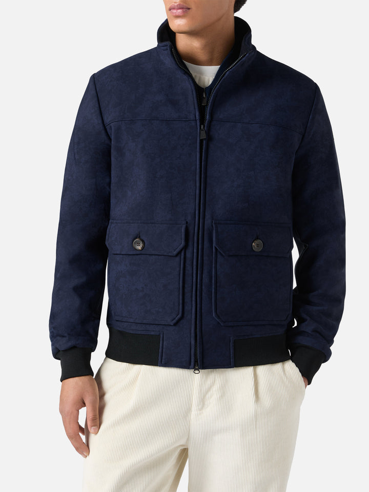 Navy blue thermo jacket Byron