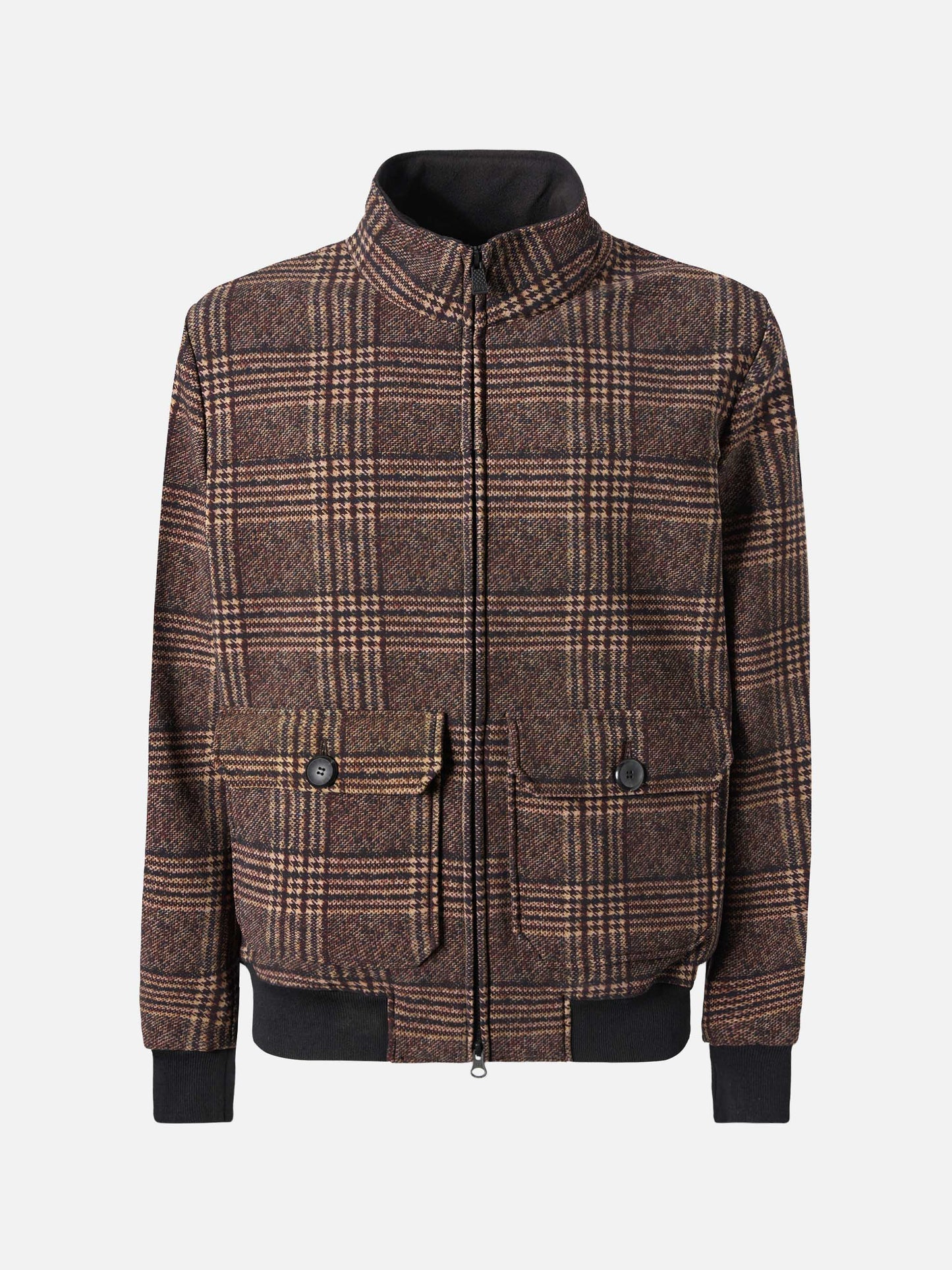 Thermo jacket Byron with Prince of Wales print