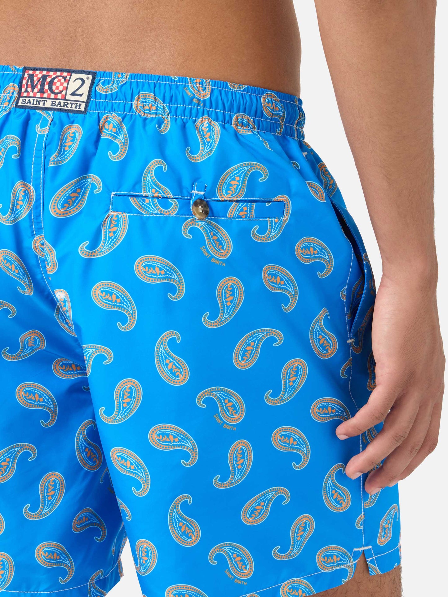 Bluette paisley Caprese swim shorts
