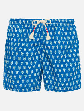 Mittellange Badeshorts Caprese mit Blumenprint