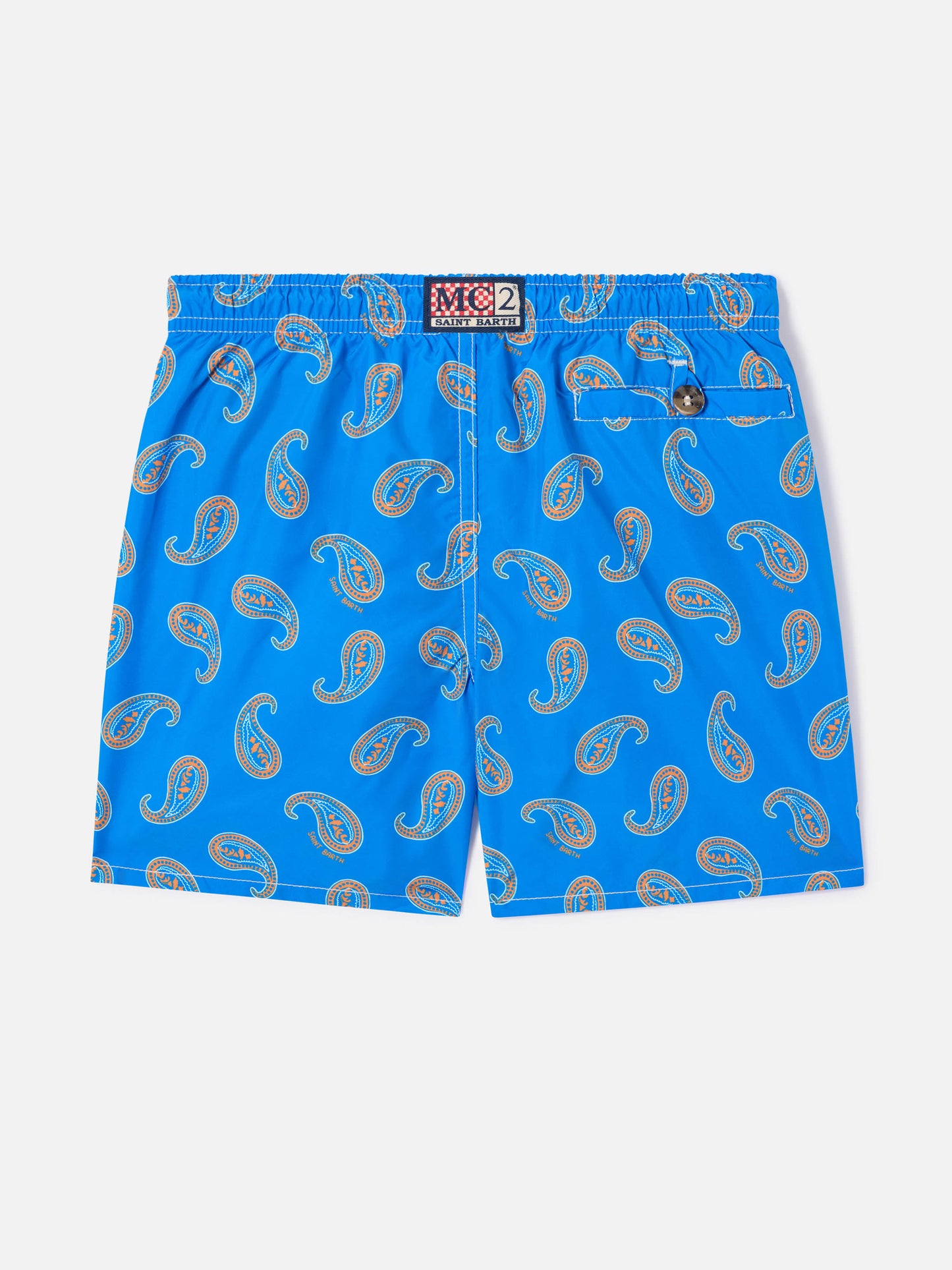 Bluette paisley print boy swim shorts