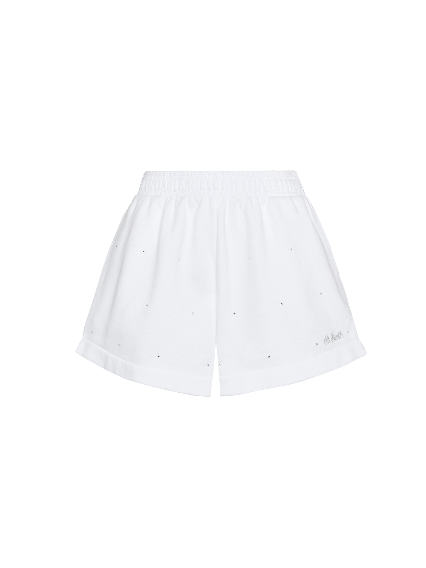 Short en coton léger Cate avec strass 