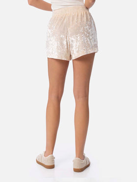 Woman chenille pull up shorts Cate - MC2 Saint Barth
