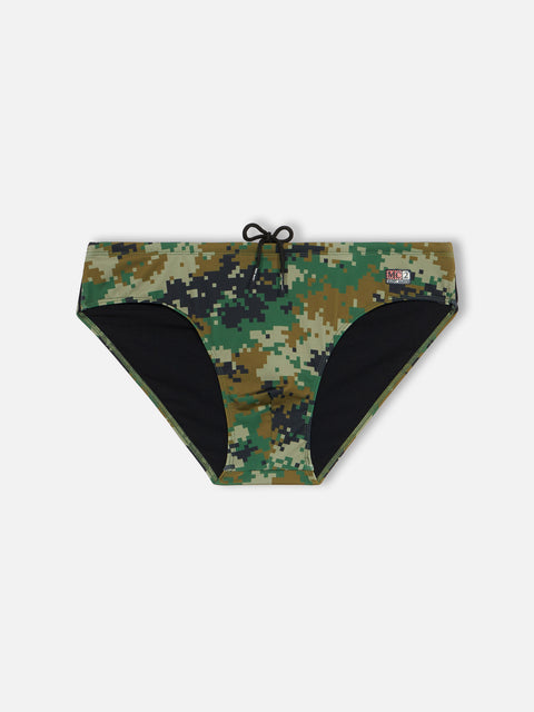Man camouflage swim briefs Cayo - MC2 Saint Barth