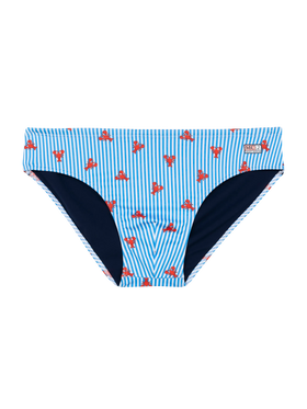 Swim briefs Cayo with lobster print - MC2 Saint Barth